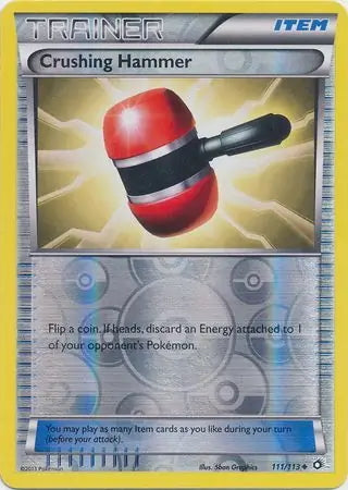 Legendary Treasures Crushing Hammer #111/113 reverse holo